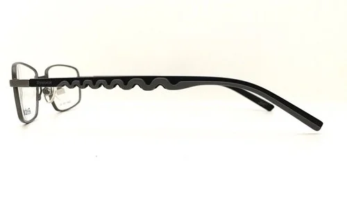 New Reebok Eyeglasses R 1002 Gunmetal 51•17•135 With Original Case 2