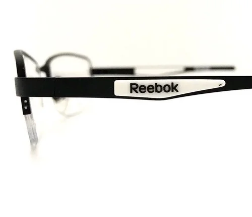 New Reebok Eyeglasses R 2004 Black 51•17•135 With Original Case 3