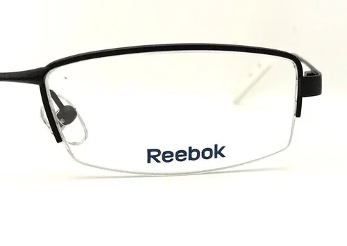 New Reebok Eyeglasses R 2004 Black 51•17•135 With Original Case 4
