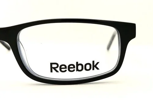 New Reebok Eyeglasses R 3004 Black Blue 53•17•140 With Original Case 4