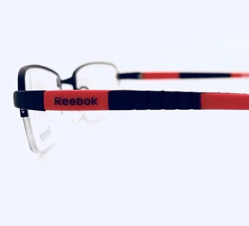 New Reebok Eyeglasses R1003 Matte Black 50•19•135 With Original Case 3