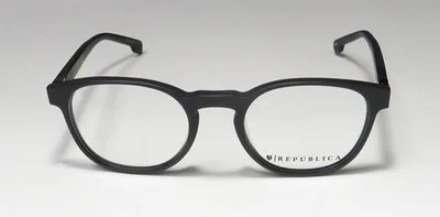 NEW REPUBLICA LOUISVILLE EYEGLASSES UNISEX DESIGNER 49-20-140 BK BLACK FULL-RIM 3
