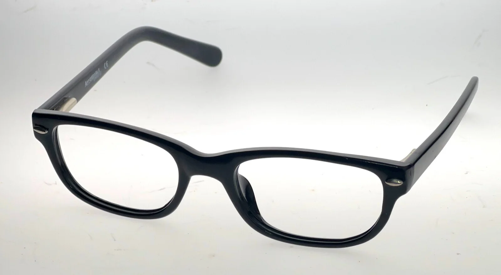 NEW! Retro Kids AFFORDABLE DESIGNS Eyeglasses BRONX Black 46-18-130 #201