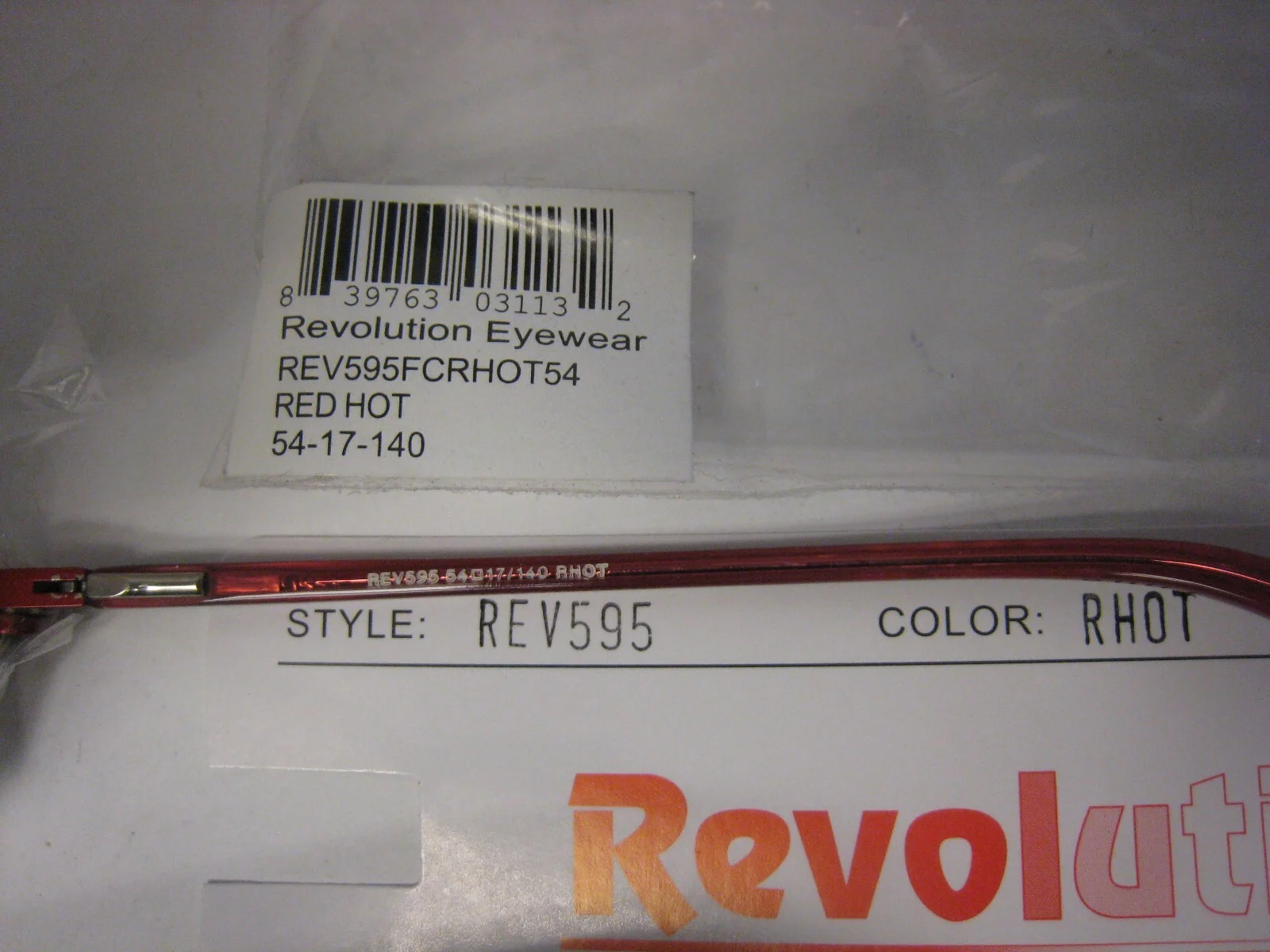 NEW Revolution Eyeglass Frame W/ Magnet sun shade REVt64 52 18/140 Espr 3
