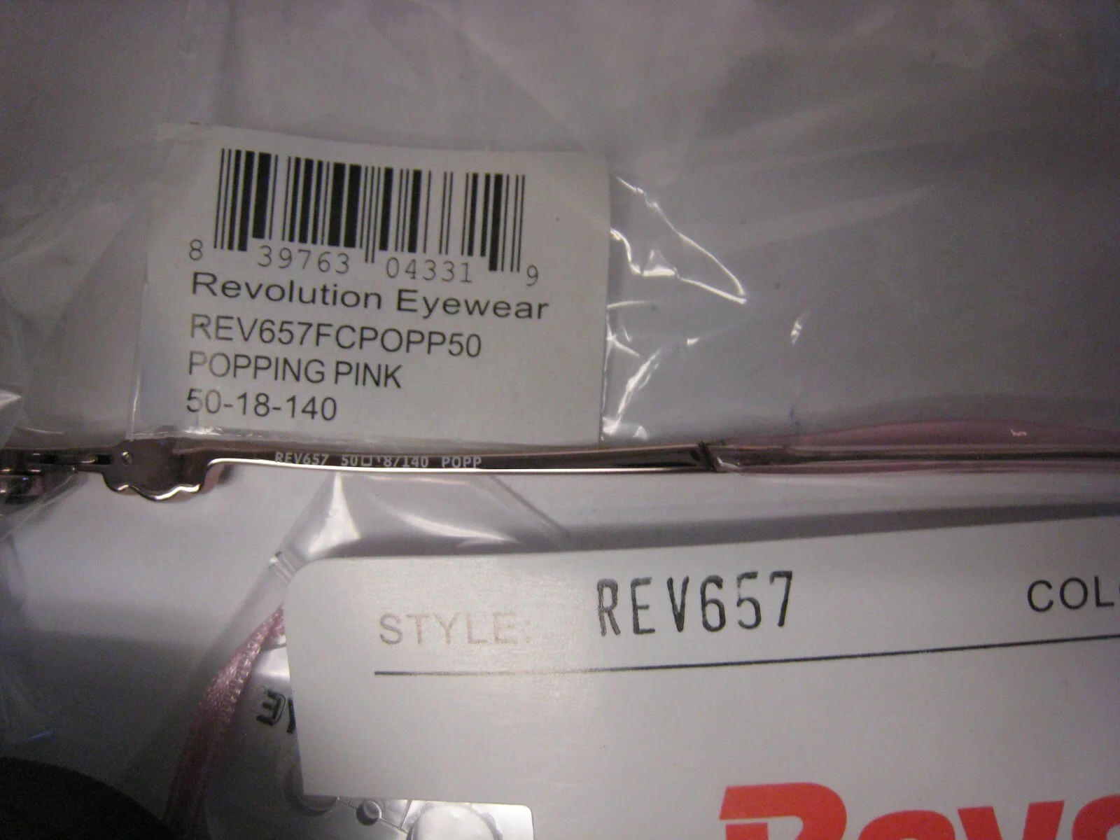 NEW Revolution Eyeglasses With Magnet SUN SHADE REV 657 in POPP 50-18-140 3