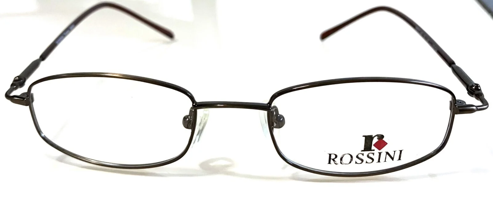 New Rossini Eyeglasses Brown with Unique Temples ~ Discontinued Frames ~ SALE!!!