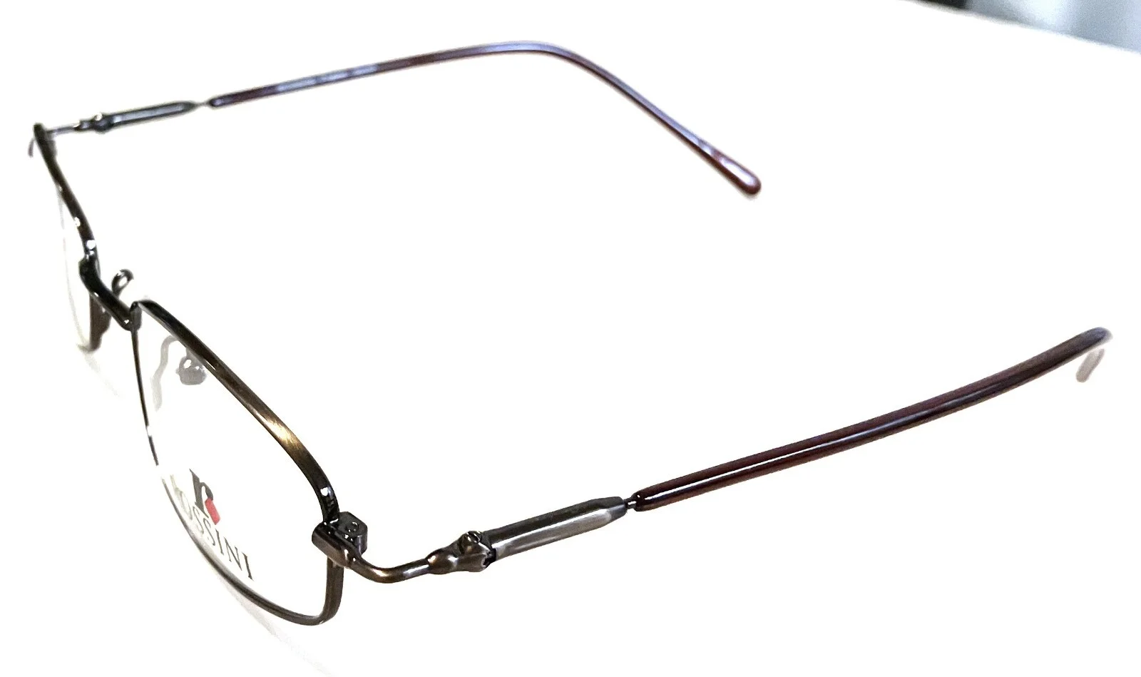 New Rossini Eyeglasses Brown with Unique Temples ~ Discontinued Frames ~ SALE!!! 3