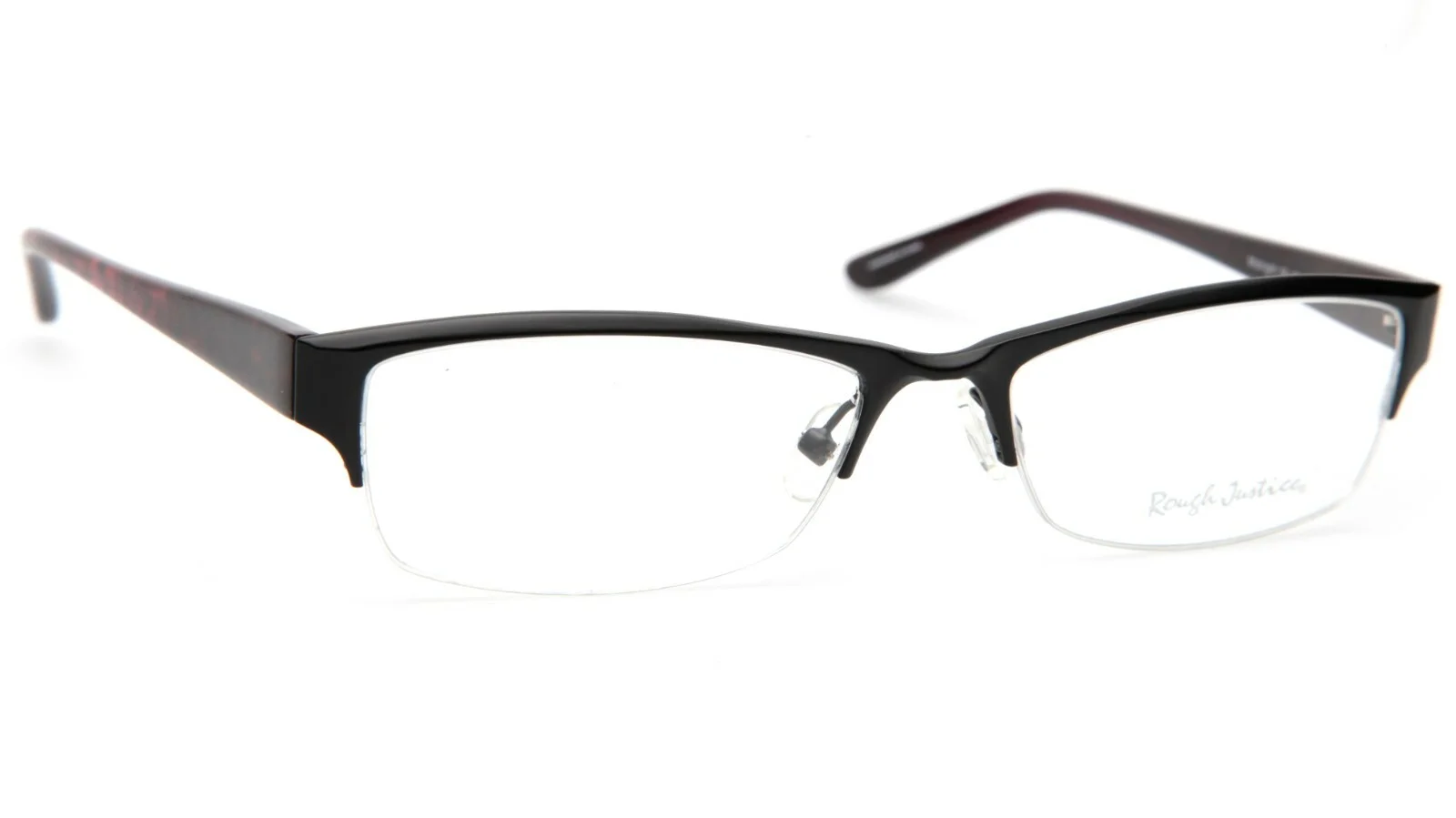 NEW Rough Justice Cheater Midnight Black EYEGLASSES GLASSES FRAME 54-17-135mm 3