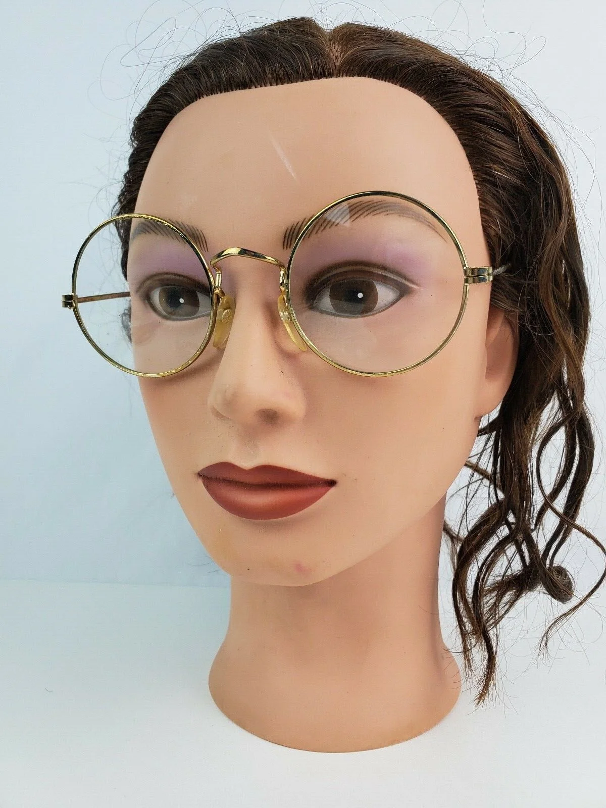 New Round clear Eyeglasses gold frames Harry Potter John Lennon Unisex