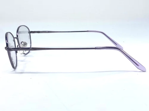 New SAKS FIFTH AVENUE 199T Pink Oval Titanium Womens Eyeglasses Frame 50-18-130 3