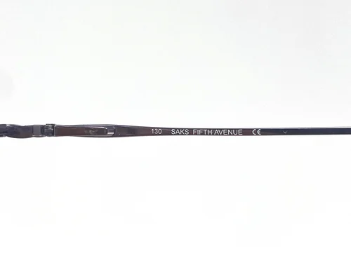 New SAKS FIFTH AVENUE 199T Pink Oval Titanium Womens Eyeglasses Frame 50-18-130 4