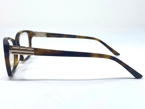 New SAKS FIFTH AVENUE 286 Brown Havana Acetate Womens Eyeglasses Frame 53-15-130 3