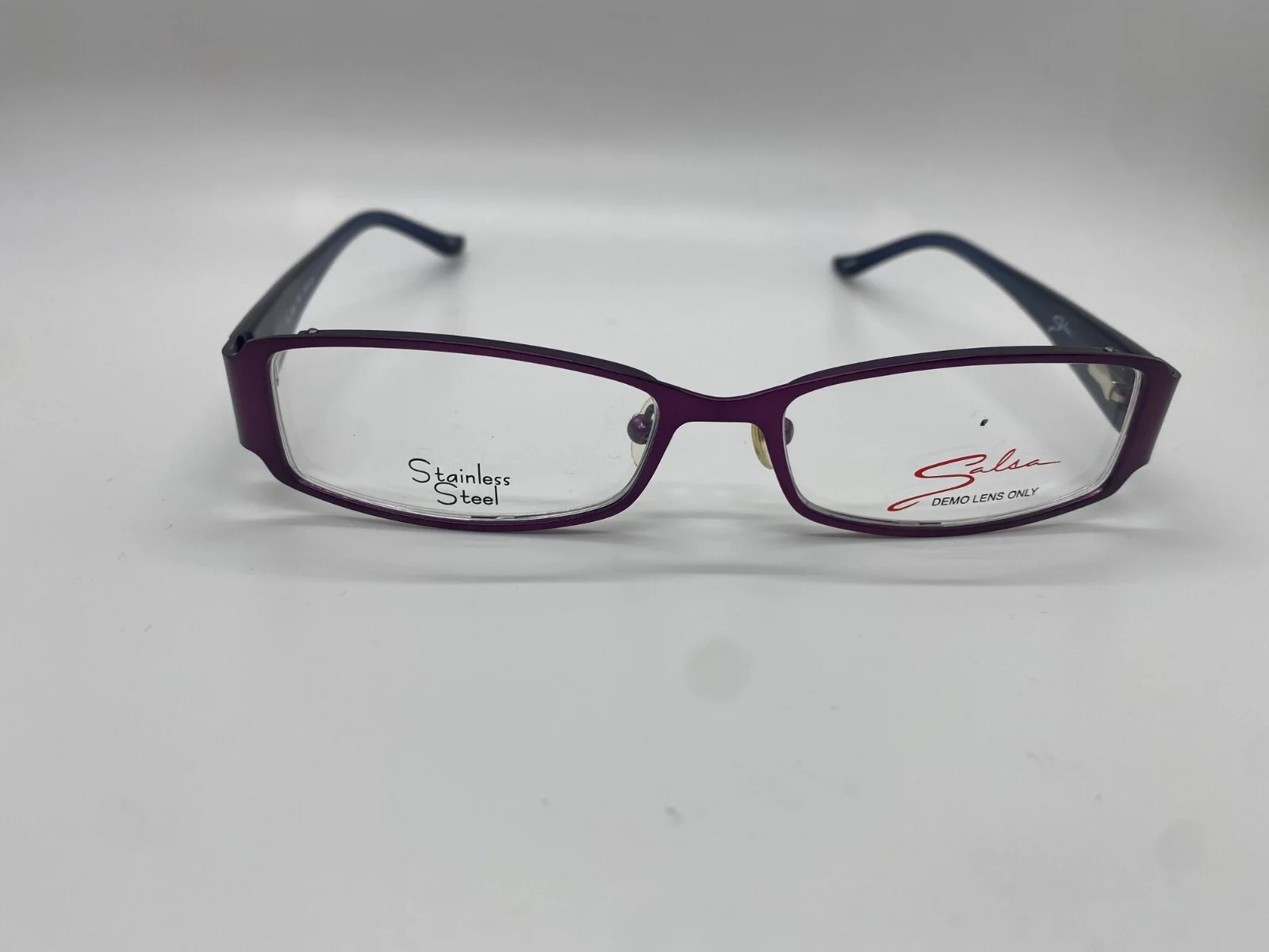 NEW SALSA SA2006 PU PURPLE AUTHENTIC EYEGLASSES 50-16-130 2