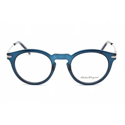 NEW Salvatore Ferragamo SF2906-420 CRYSTAL NAVY Eyeglasses 2