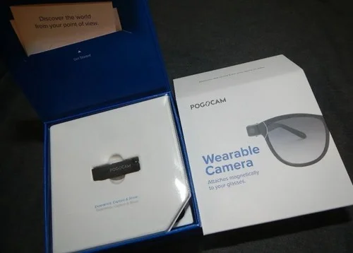 New Sealed POGOCAM Wearable Magnetic Eye Glasses Camera By PogoTec 4