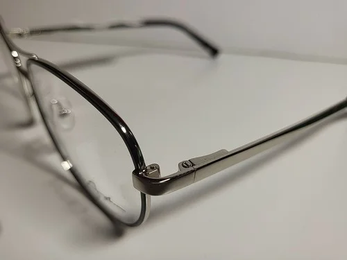 New SEAN JOHN Aviator Eyeglasses SJO5106 Silver Optical Frame 55-18-145 2