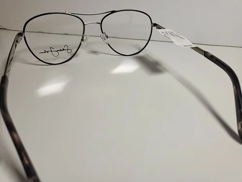 New SEAN JOHN Aviator Eyeglasses SJO5106 Silver Optical Frame 55-18-145 3