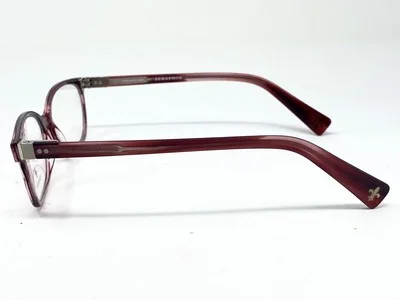 New SERAPHIN Kelly Clear Red Japanese Womens Eyeglasses Frame 51-16-140 3
