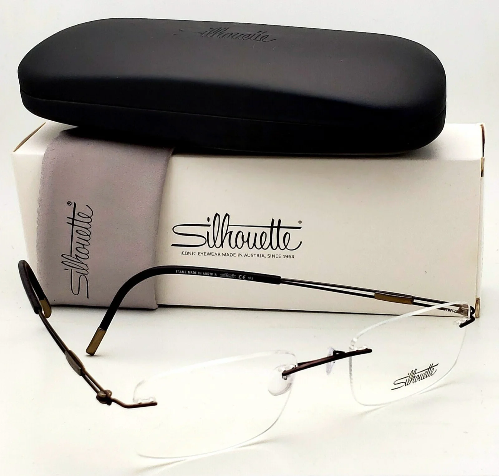 New Silhouette 5521 Rimless Eyeglasses Titan Next Generation Titanium Frames 2