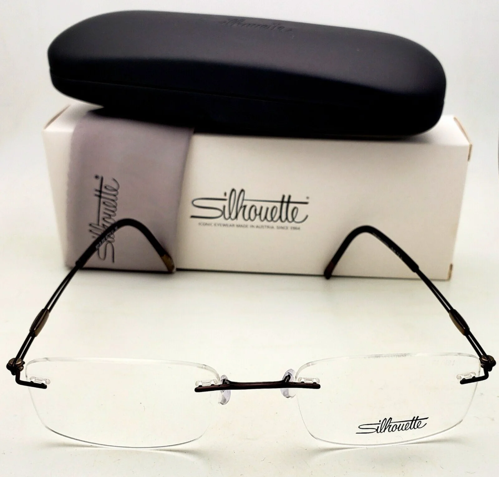 New Silhouette 5521 Rimless Eyeglasses Titan Next Generation Titanium Frames 3