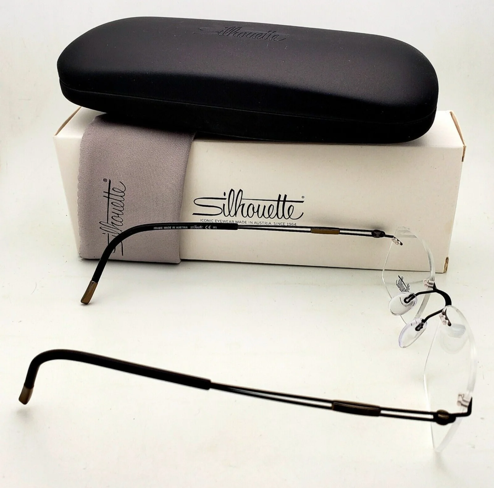 New Silhouette 5521 Rimless Eyeglasses Titan Next Generation Titanium Frames 4