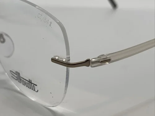 NEW Silhouette 5540 CT 8640 Titan Dynamic Contour Frame Gold Eyeglasses 54mm 2