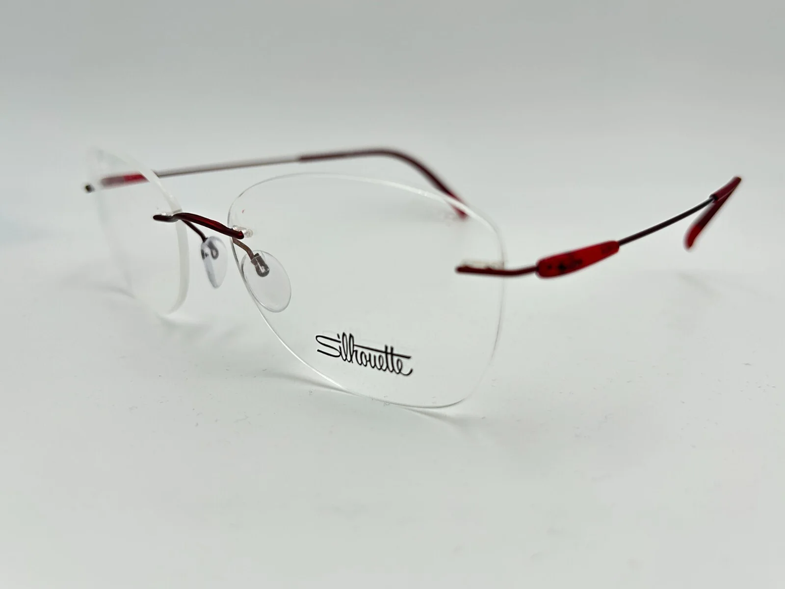 New Silhouette Eyeglass Frames Dynamics Colorwave 5500 BB 7530 Gold & Purple 2