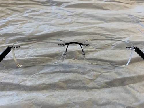 **NEW** silhouette eyeglasses rimless titanium frameless 7779 50 6060 19 150 4