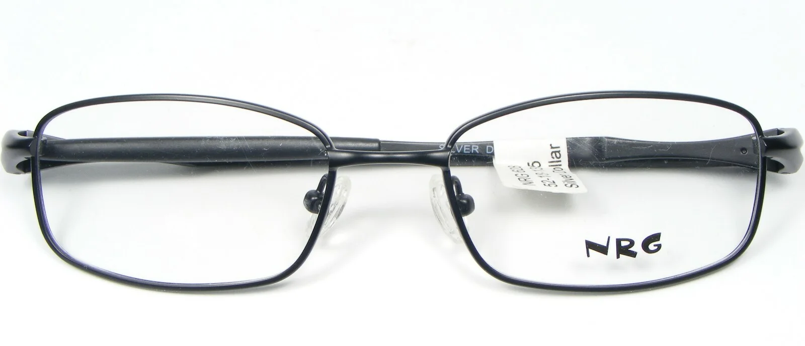 NEW Silver Dollar NRG 628 G628 #2 BLACK EYEGLASSES GLASSES FRAME 52-18-135mm 3