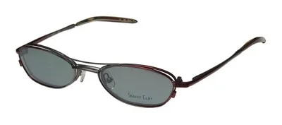NEW SMARTCLIP 247 AFFORDABLE EYEGLASS FRAME/GLASSES/EYEWEAR WITH CLIP-ON LENSES
