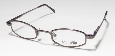 NEW SMARTFLIP 451 EYEGLASS FRAME SUNGLASS CLIP-ONS 42-21-130 METAL UNISEX 2