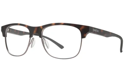 New Smith FREMONT Eyeglasses | Matte Havana / Clear Demo Lens