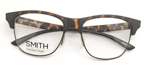 NEW SMITH OPTICS FREMONT N9P MATTE TORTOISE AUTHENTIC EYEGLASSES 53-17