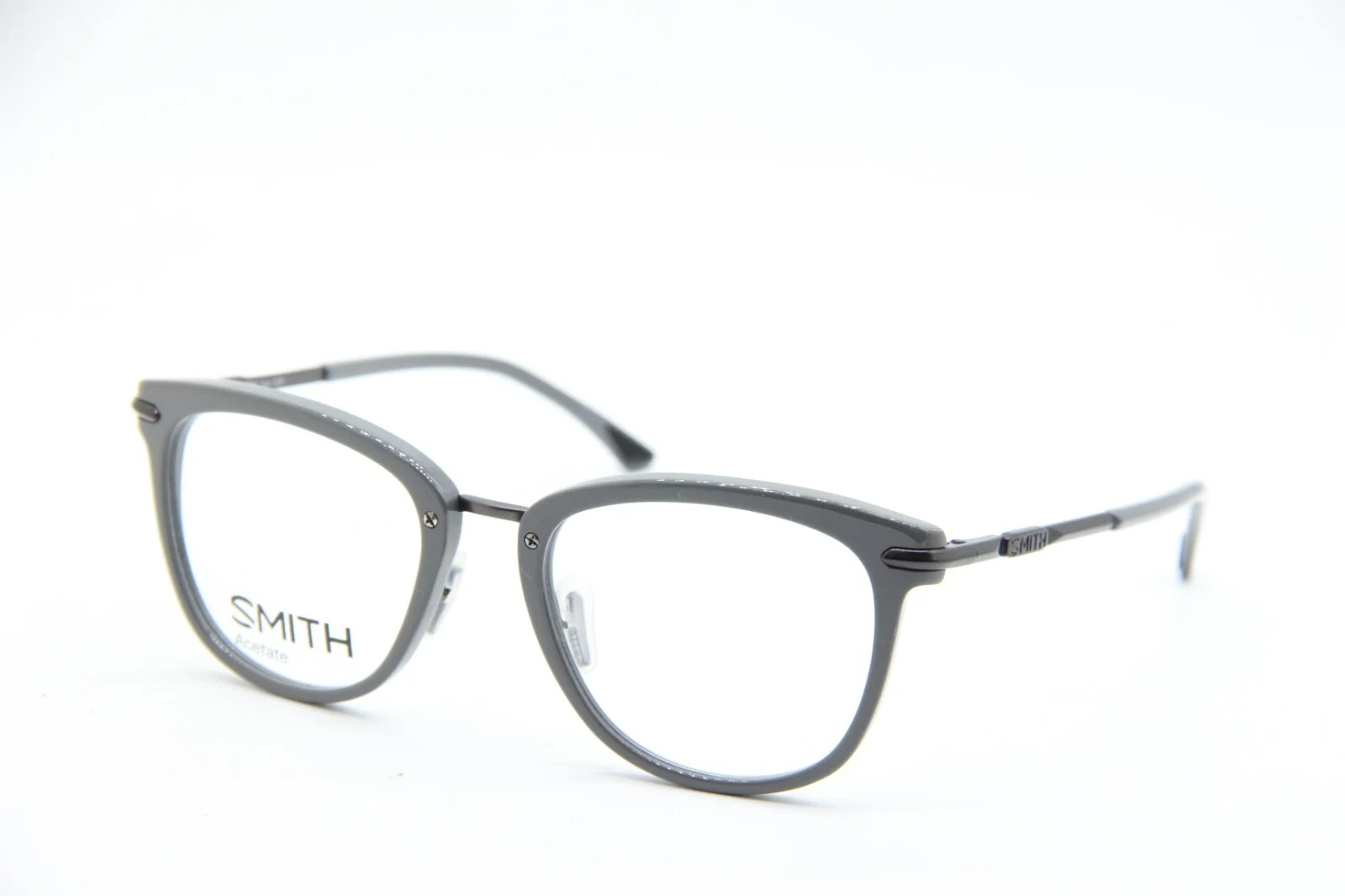 NEW SMITH OPTICS QUINLAN GQ6 GRAY AUTHENTIC EYEGLASSES FRAMES 51-19-140