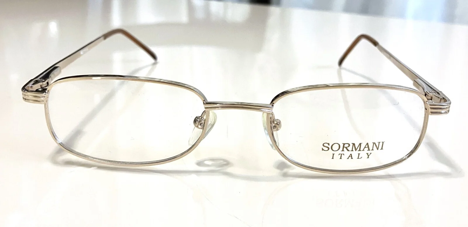 New SORMANI Eyeglasses Gold Frames Discontinued Discounted SALE Ships FREE in US