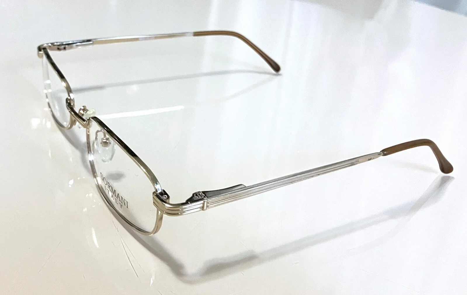 New SORMANI Eyeglasses Gold Frames Discontinued Discounted SALE Ships FREE in US 2