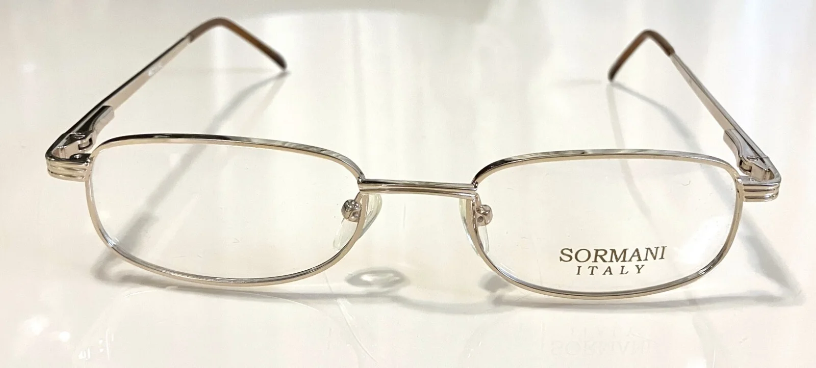 New SORMANI Eyeglasses Gold Frames Discontinued Discounted SALE Ships FREE in US 4