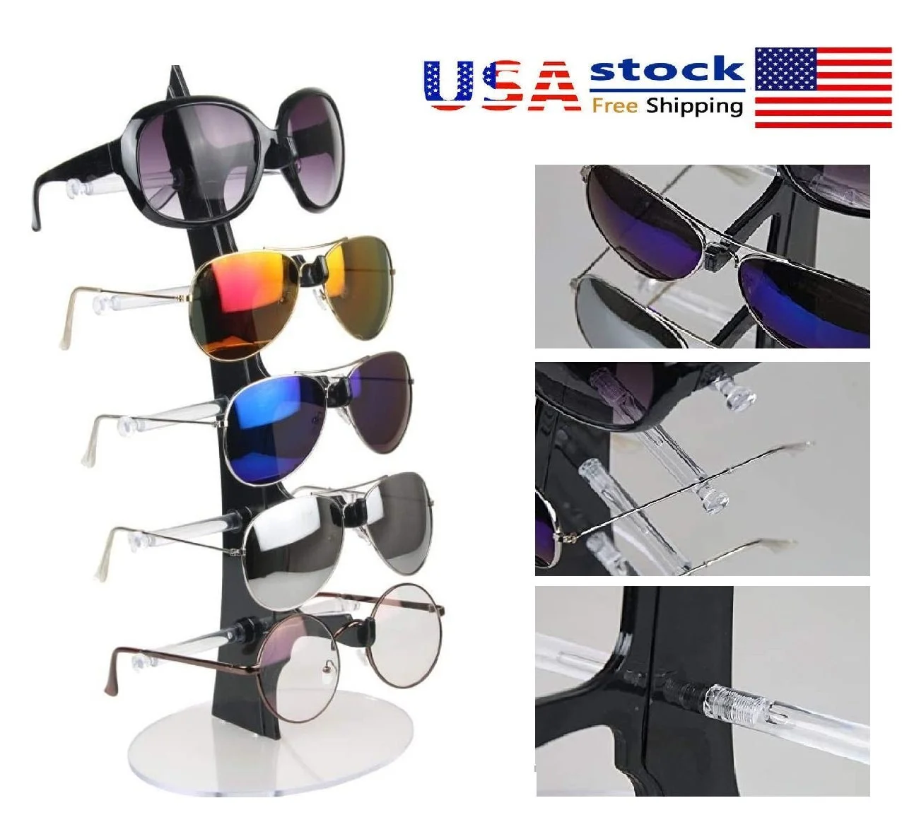 New Sunglasses Eyeglasses Store Counter Display Stand Organizer Holder Show Rack 4