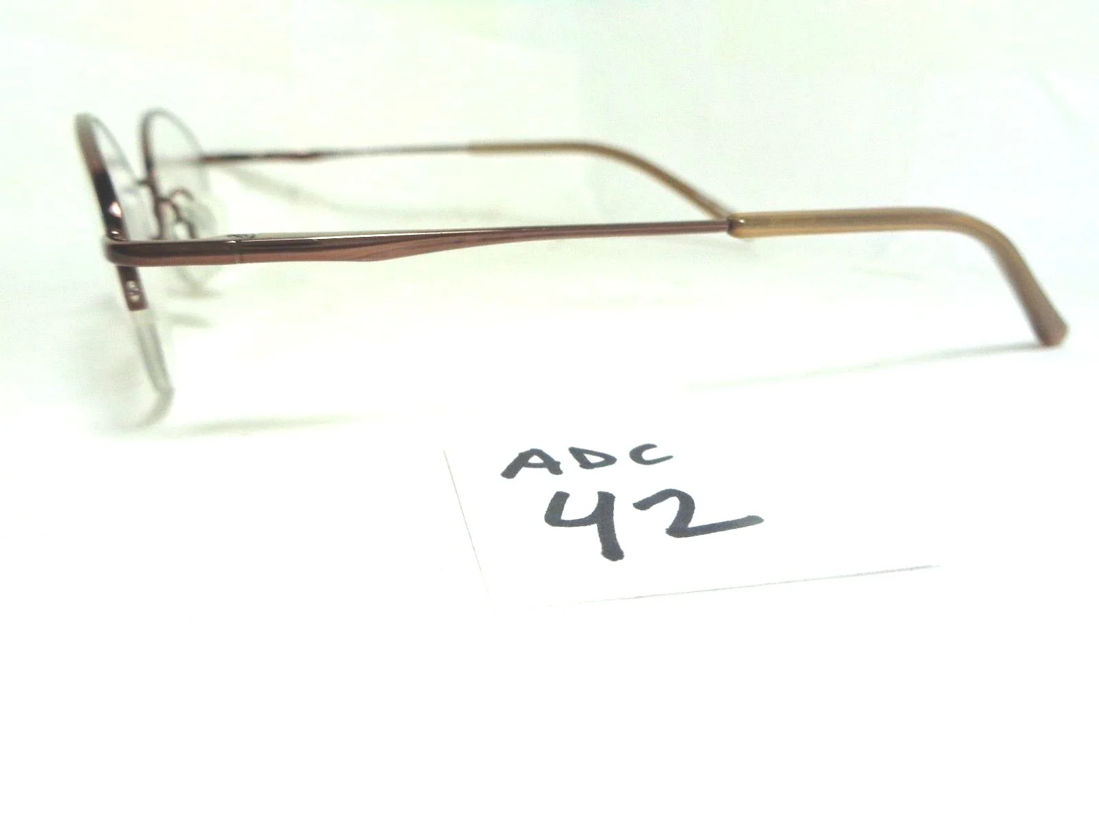 New SUNLITES Eyeglass 1235 Cider Half Rim Japan (ADC-42) 3