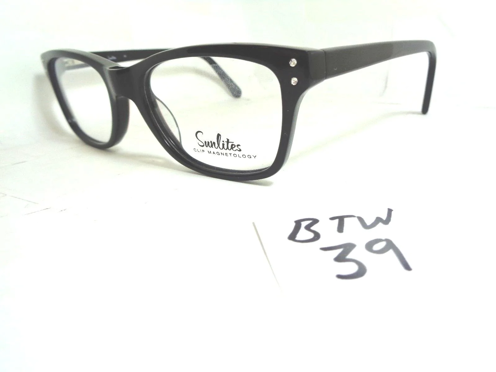 New SUNLITES Eyeglass Frame SL5012-001 Black (BTW-39) 2