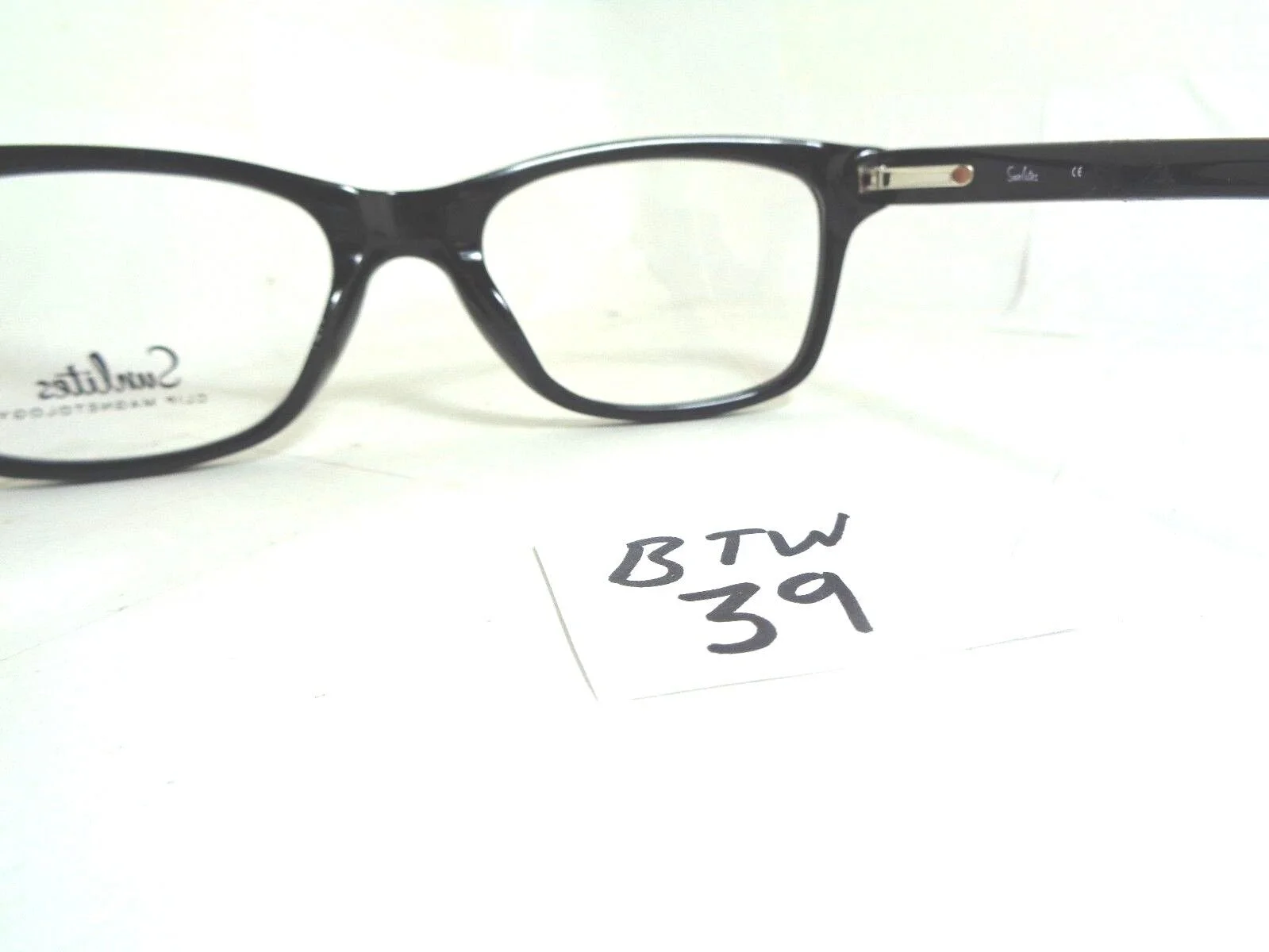 New SUNLITES Eyeglass Frame SL5012-001 Black (BTW-39) 4