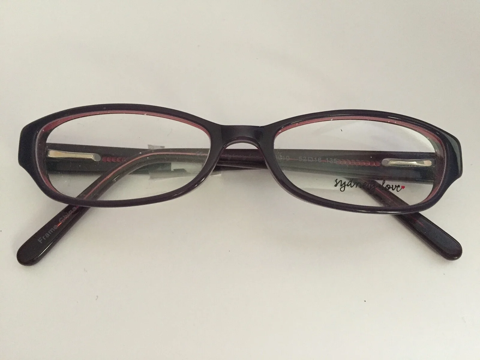 New Sydney Love Misty Eyeglasses Sparkly 52-16-135 Frames