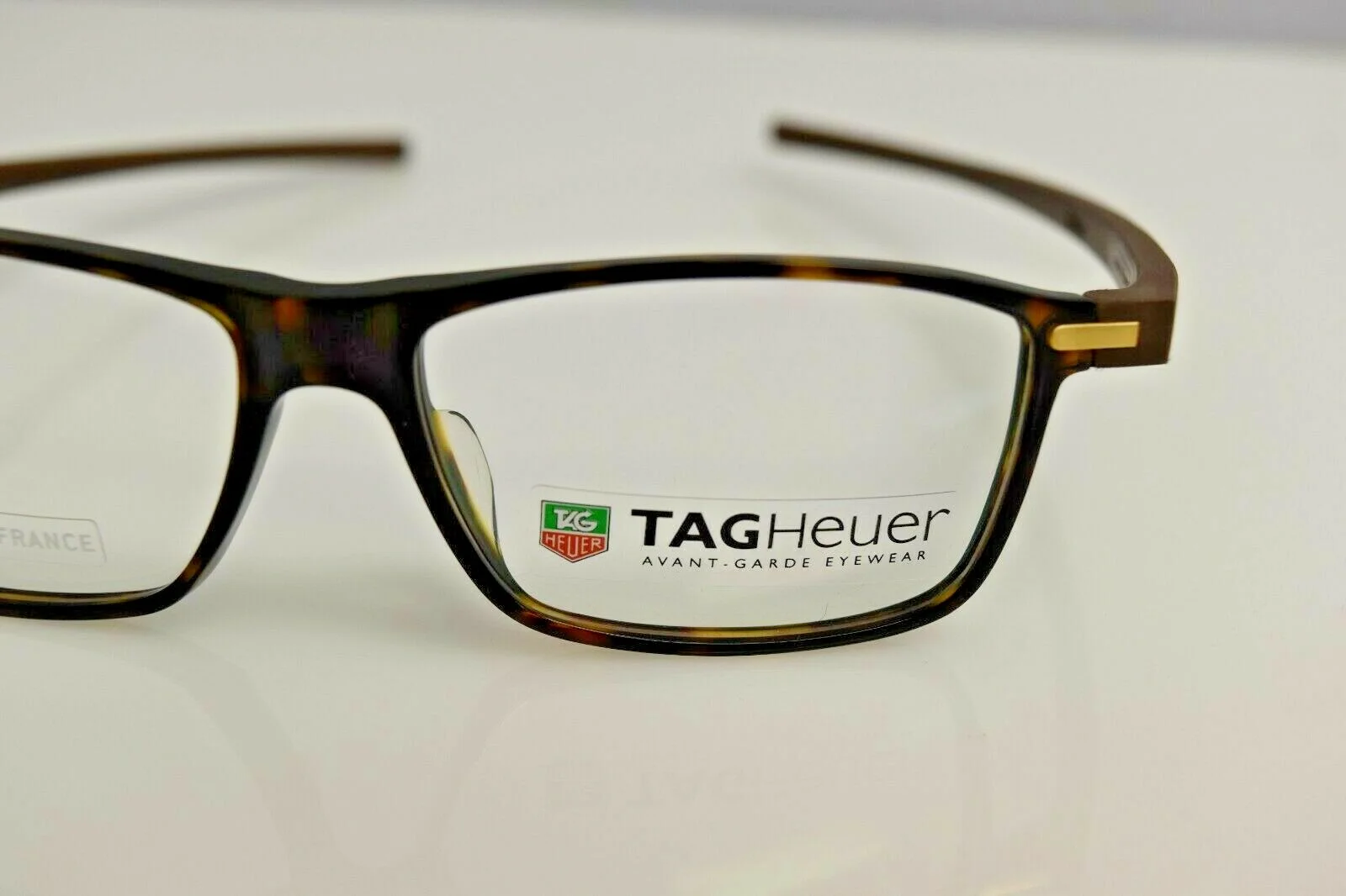 New Tag Heuer Reflex Havana Full Rim TH3955 003 53-14-140 Optical Eyeglasses 3