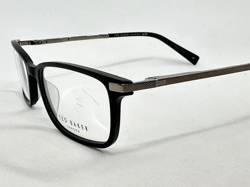 New Ted Baker TFM002 BLK 52.17.140 Finely Framed Unisex Eyeglasses Frames 3