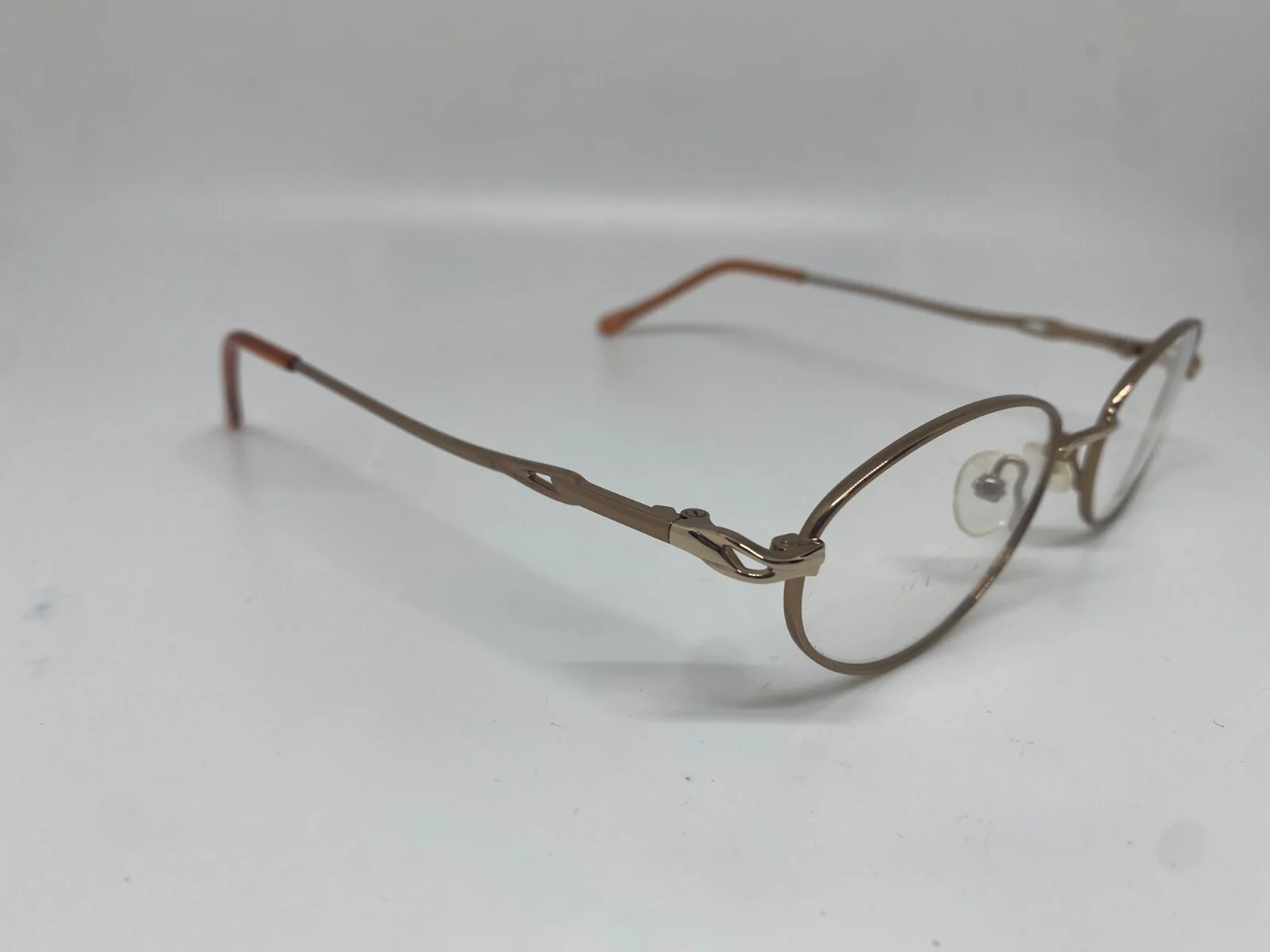 NEW TEMPO WM 5038 SND SAND GOLD AUTHENTIC EYEGLASSES KID
