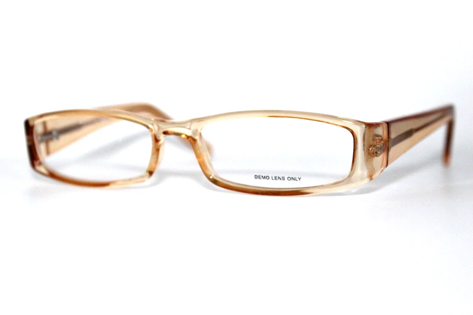 NEW TEMPO WP 2001 CR/BR CLEAR BROWN AUTHENTIC EYEGLASSES FRAMES 51-15-135MM RX