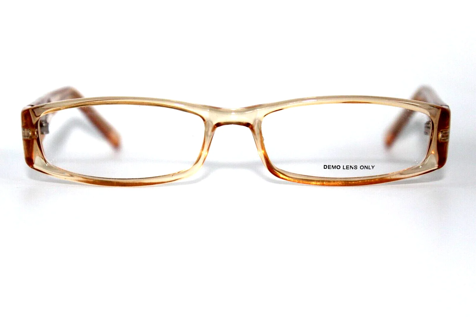 NEW TEMPO WP 2001 CR/BR CLEAR BROWN AUTHENTIC EYEGLASSES FRAMES 51-15-135MM RX 3