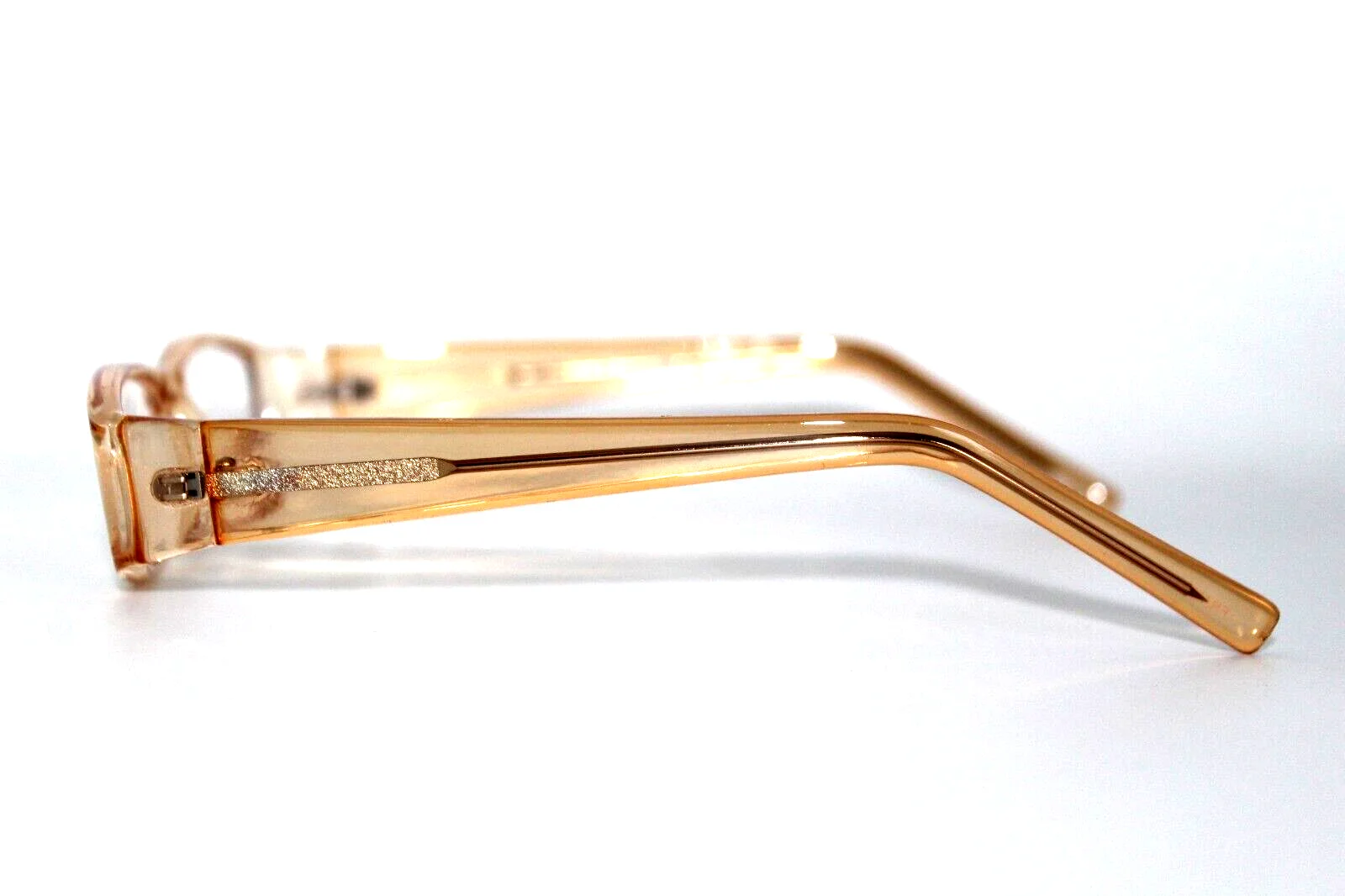 NEW TEMPO WP 2001 CR/BR CLEAR BROWN AUTHENTIC EYEGLASSES FRAMES 51-15-135MM RX 4