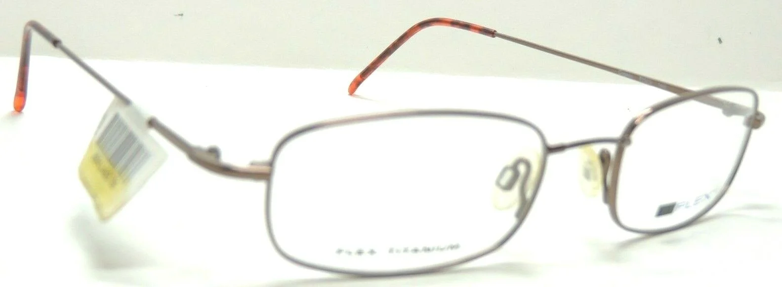 NEW Ti Flex Titanium Cognac Eyeglasses Frames 54-19-140 MC T1506 2