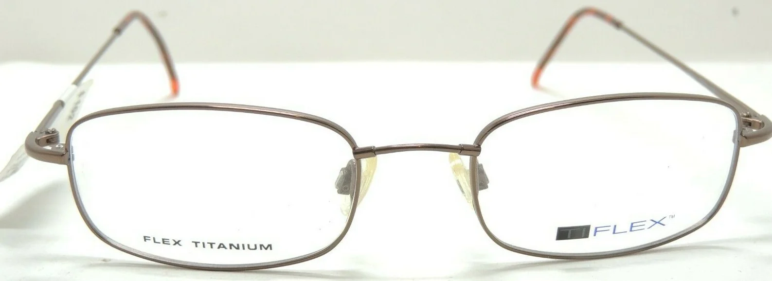NEW Ti Flex Titanium Cognac Eyeglasses Frames 54-19-140 MC T1506 3